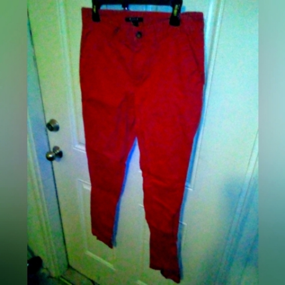 21men Men's Pants in Red